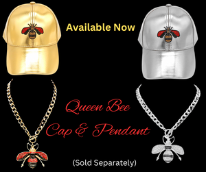 Queen Bee Metallic Cap