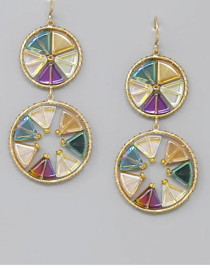 Chromatique Circles Earrings