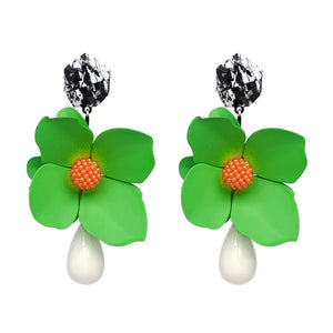 Full Bloom Floral Earrings
