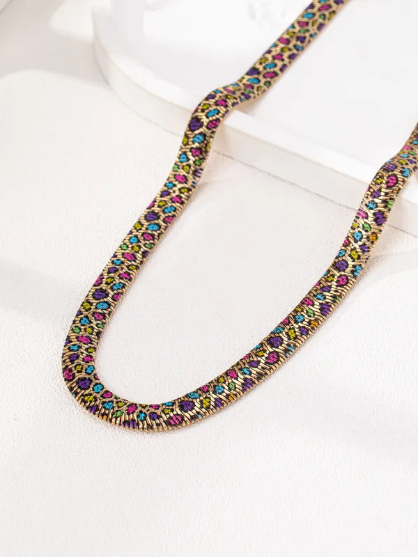 Wild Heart Herringbone Necklace