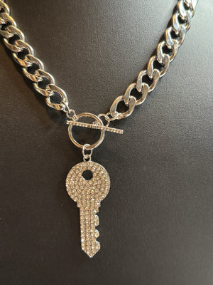 Key Of Bling Necklace