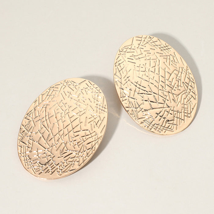 Shattered Dreams Oval Earrings