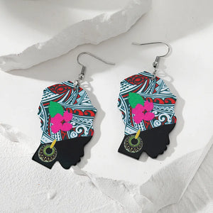 Tribal Beauty Silhouette Earrings