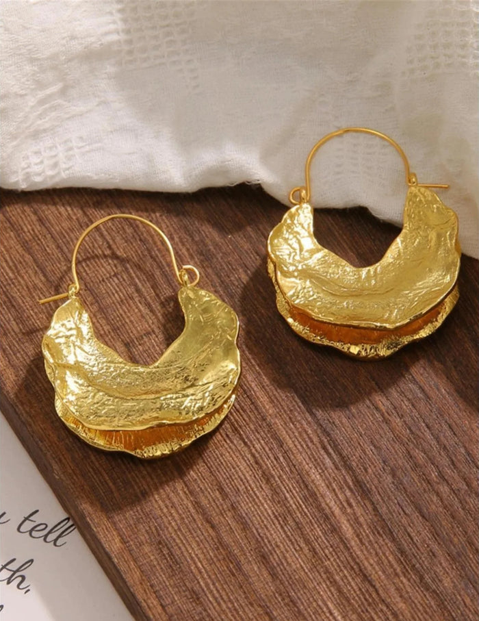 Resilience Hoop Earrings