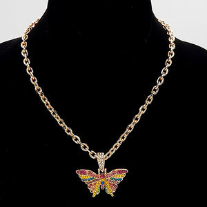 🦋 But She Fly Pendant Necklace 🦋