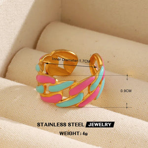 Candy Drip adjustable Ring.