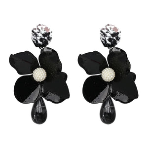 Full Bloom Floral Earrings