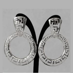 “Infinity Groove Earrings