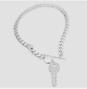 Key Of Bling Necklace