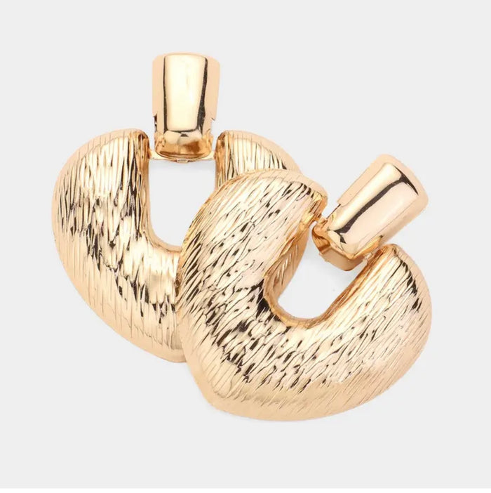 “Heavy on the Heart Earrings”