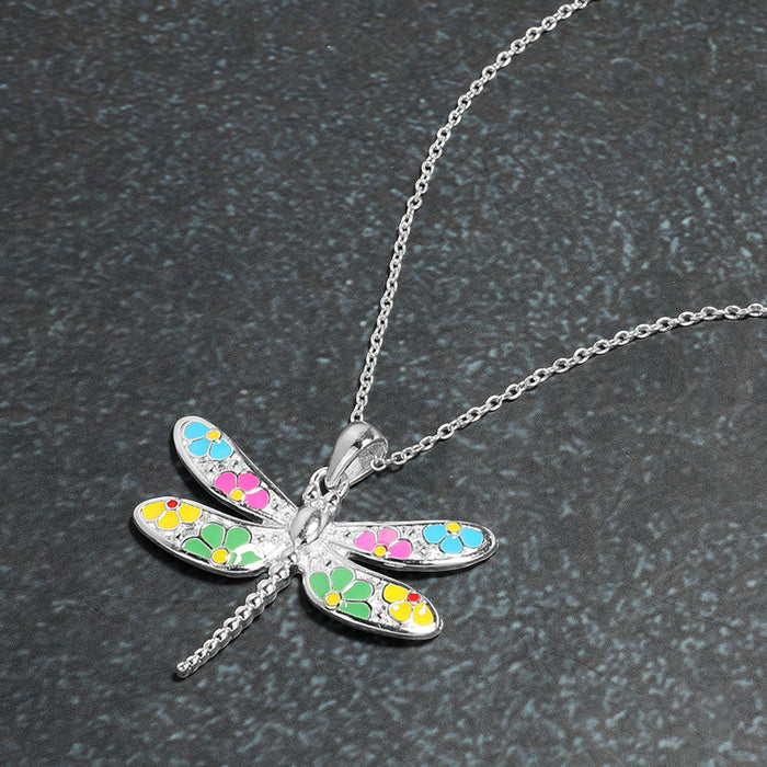 🧚🏽‍♀️ Dragonfly Dreams Set – Necklace & Earrings 🧚🏽‍♀️