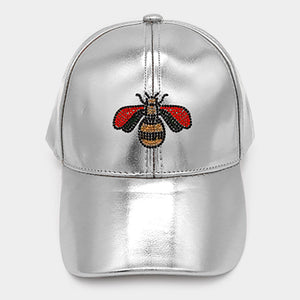 Queen Bee Metallic Cap