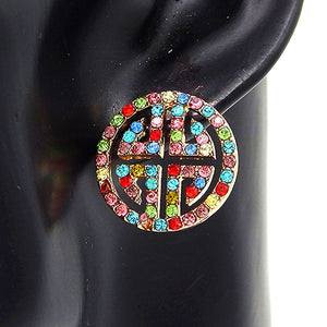 Kaleidoscope Harmony” Necklace & Stud Set