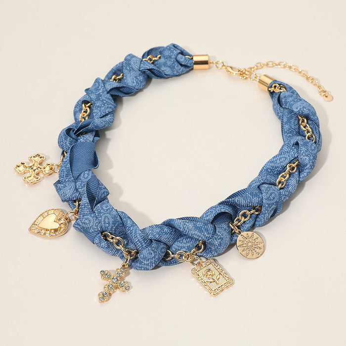 Denim Charm Duo Set