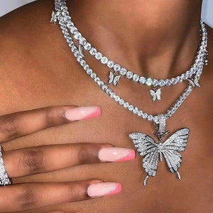🦋 “Butterfly Flex” Bling Set