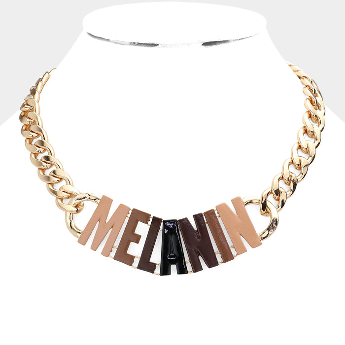 Melanated Magic Chain and Necklace ( sold separately)