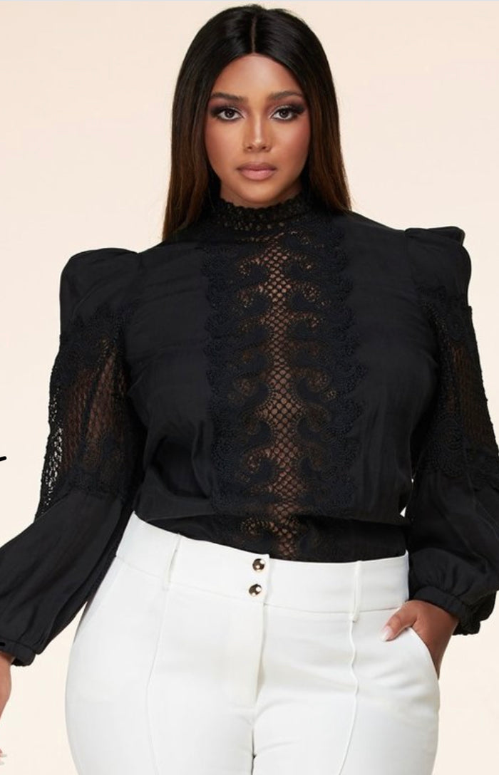 All Beauty Lace Shirt