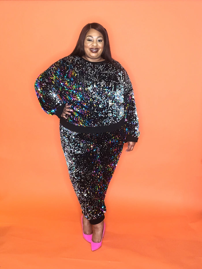 Shine Bright 2pc sweatsuit