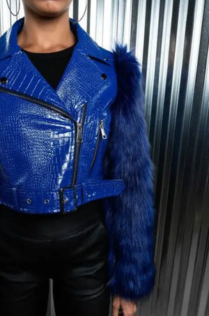 Royal Blue Crocc Jacket