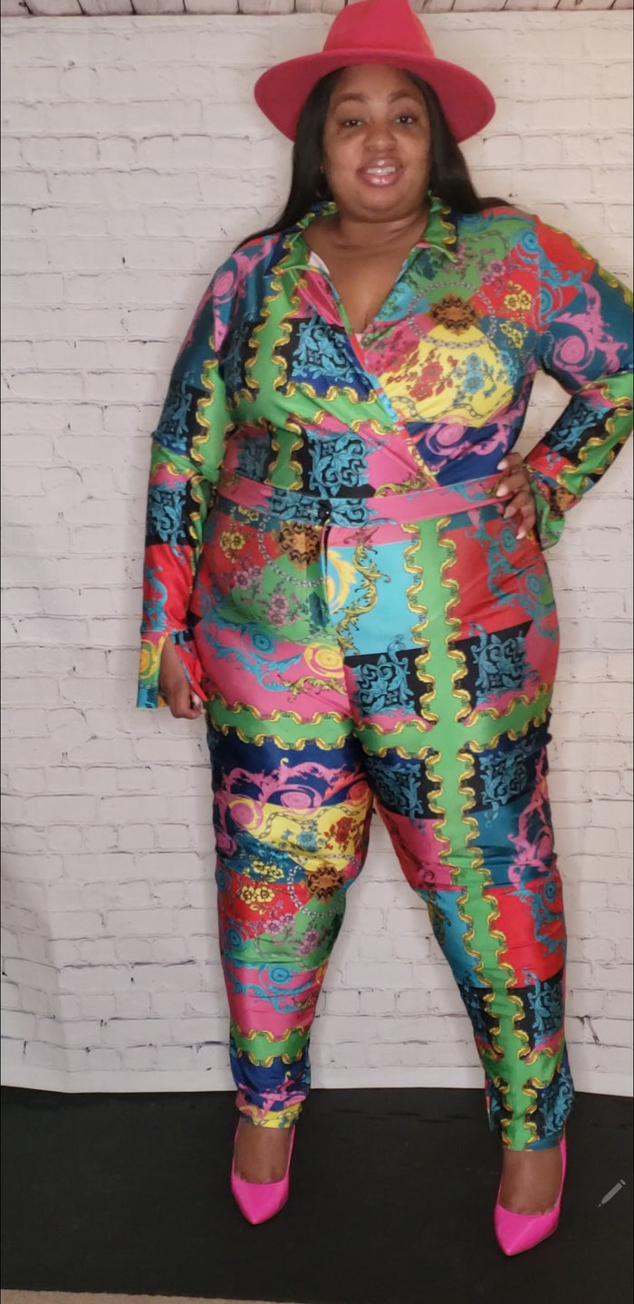 Smooth As Silk pants set