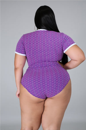 BAHAMA MAMA 2PC SWIMSUIT (PLUS SIZE)