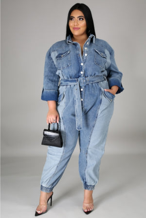 Full package Denim Jumper