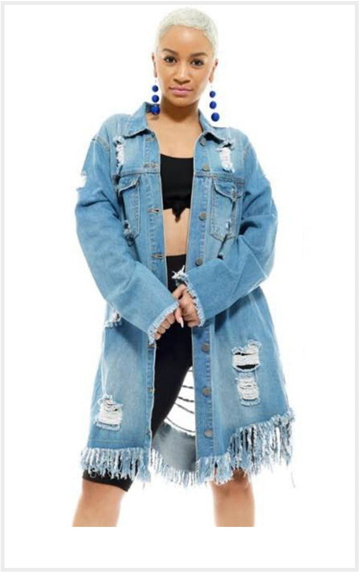 Dem Jeans Quarter length jacket