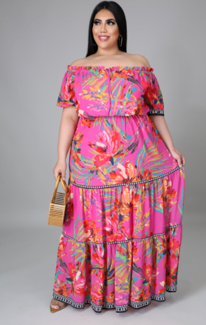 Tropical Breeze Maxi Dress