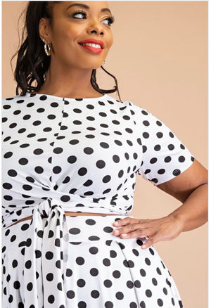 Connect the Dots 2pc Skirt Set