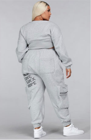 Good Vibes Only 2pc Sweatsuit