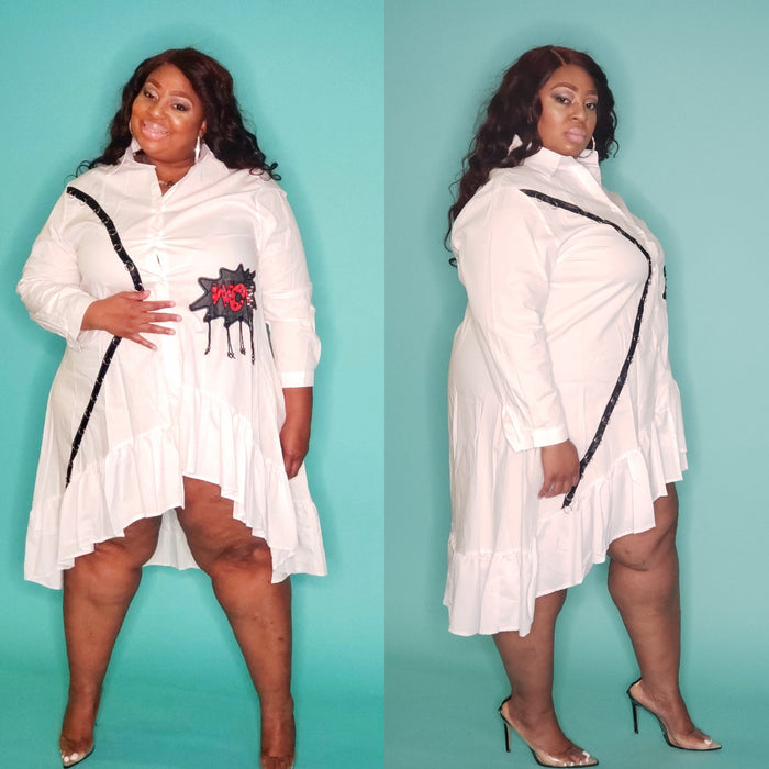 WOW High Low Ruffle Dress